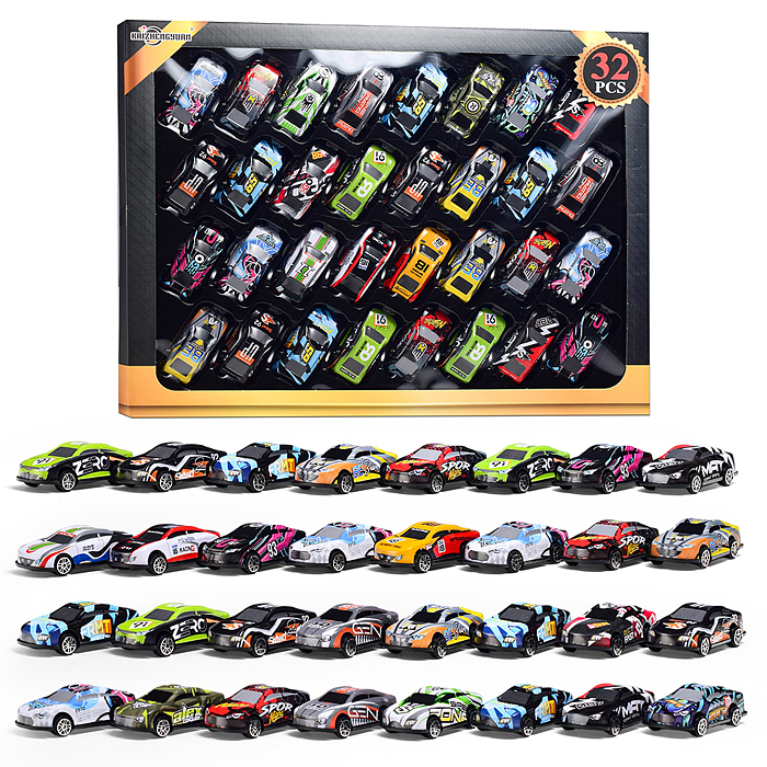 Набор машин KZ957-032 "Скорость дороги", металл, в коробке