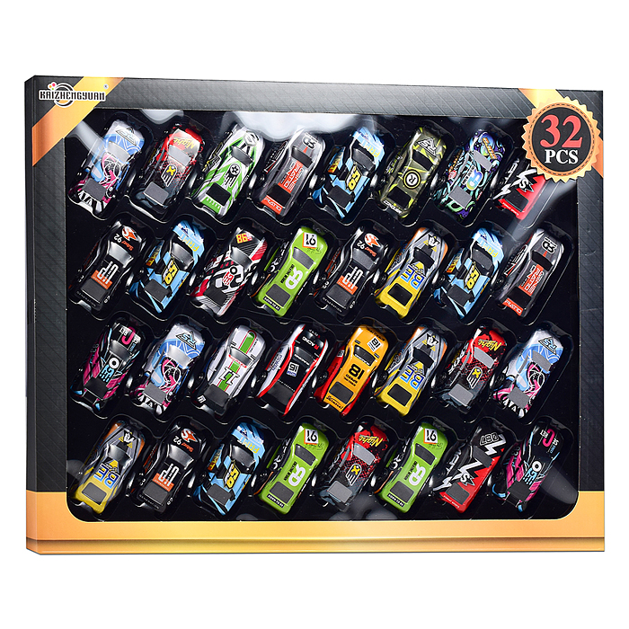 Набор машин KZ957-032 "Скорость дороги", металл, в коробке