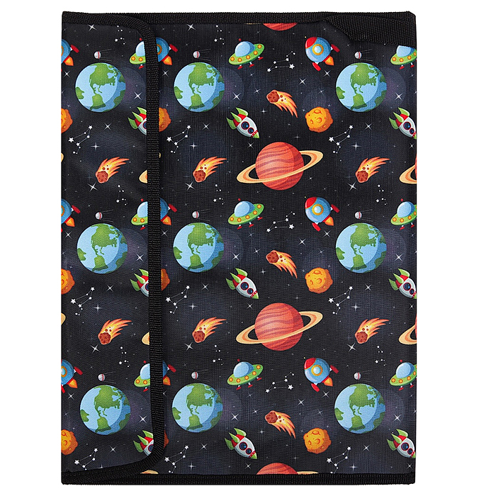 Папка детская для труда "Космический узор" 24х33 см