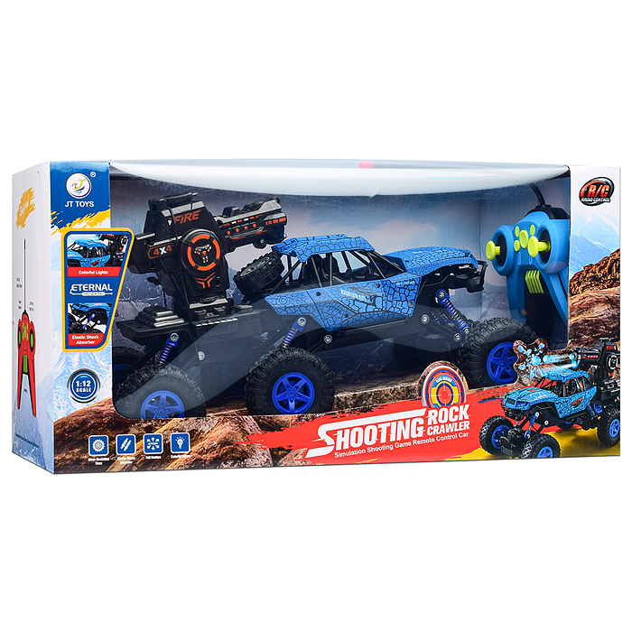 Машина JT381 "Водяной бум" р/у, 27 MHz, в коробке