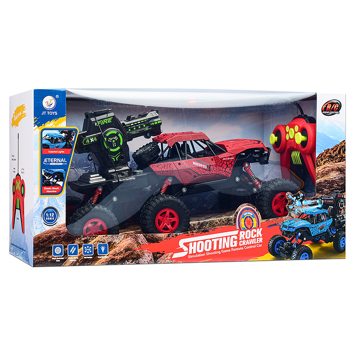 Машина JT381 "Водяной бум" р/у, 27 MHz, в коробке