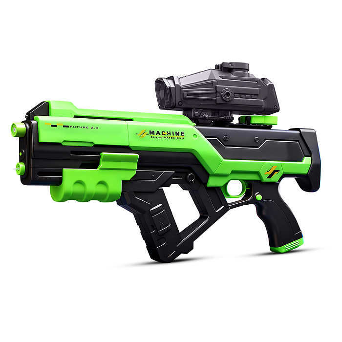 Водное оружие KB1387 "Squid Squad" в коробке (цвет зеленый)