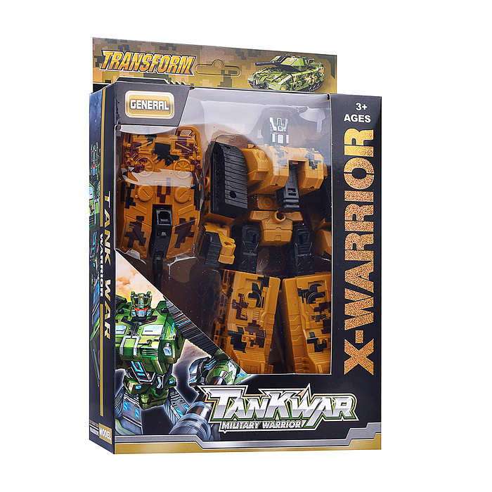 Робот HF1010-16AB трансформирующийся в танк, в коробке