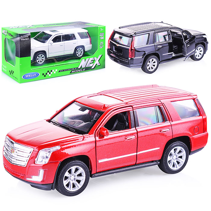 Машинка 1:32 Cadillac Escalade, пруж. мех., цв. в асс. 