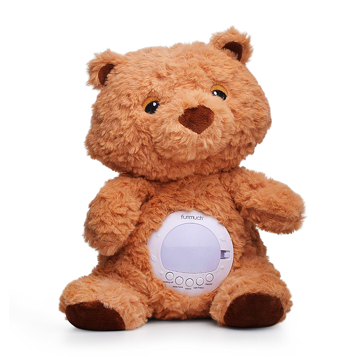 Медведь FM666-80 "Плюшевый друг" свет, звук, в коробке