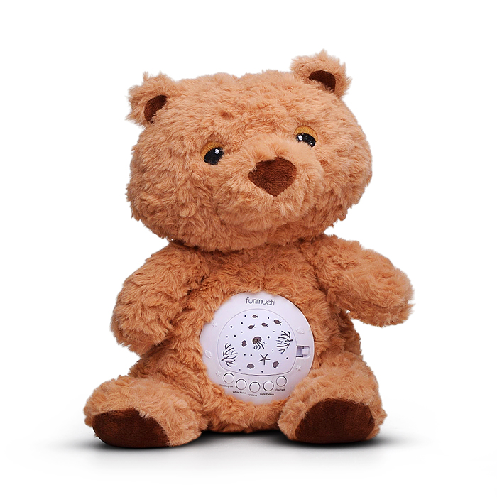 Медведь FM666-80 "Плюшевый друг" свет, звук, в коробке