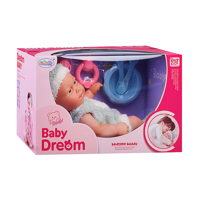 Пупс L-2411A "Валя" с аксессуарами, в коробке