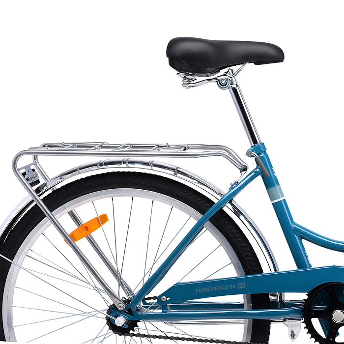 Велосипед 26" Rocket City Fold 26, цвет бирюзовый, размер 19"