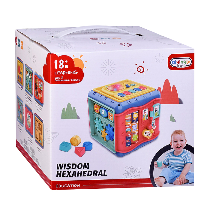 Куб развивающий 668-157 "Чудо-куб" в коробке