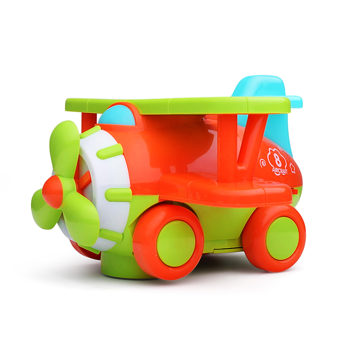 Самолет JYD182B "Яркий самолетик-2" свет, звук, в коробке