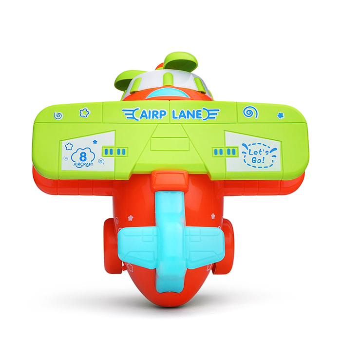 Самолет JYD182B "Яркий самолетик-2" свет, звук, в коробке