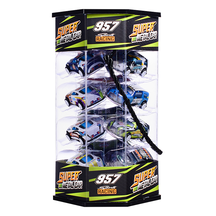 Набор машин KZ957-093 "Быстрый авторяд" металл, в коробке