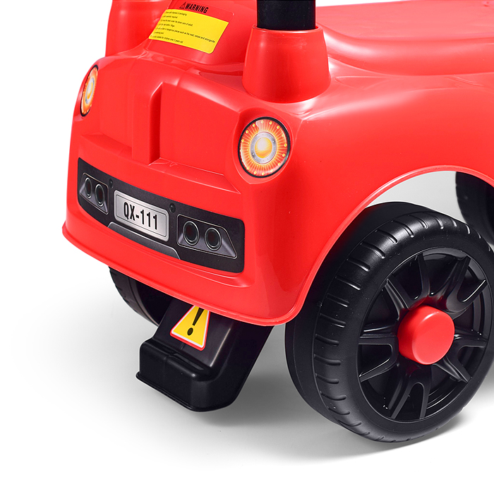 Каталка для детей Rocket R0278 (цвет красный)