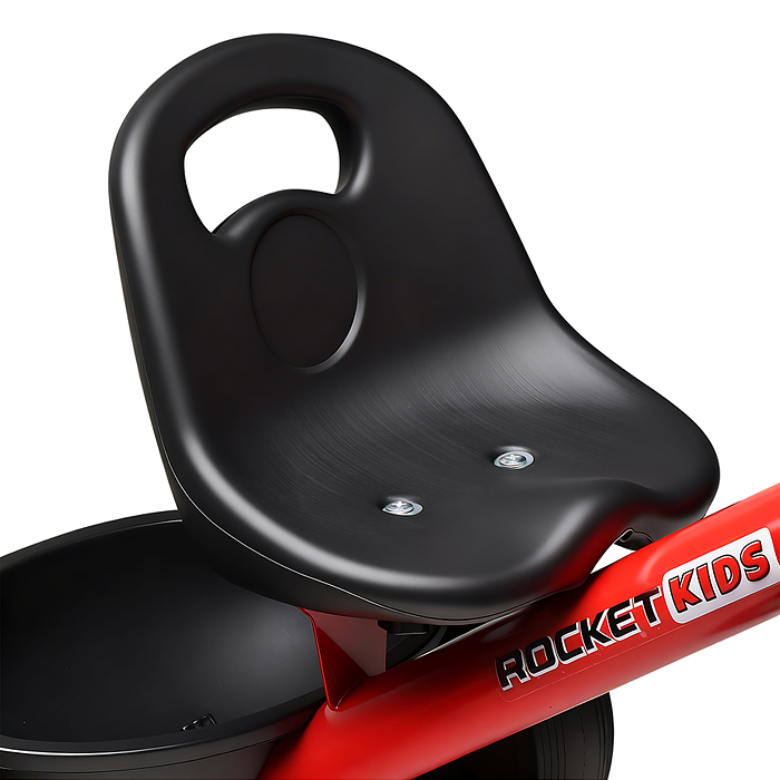 Велосипед трехколесный Rocket 2026, колеса EVA 10"/8", цвет красный