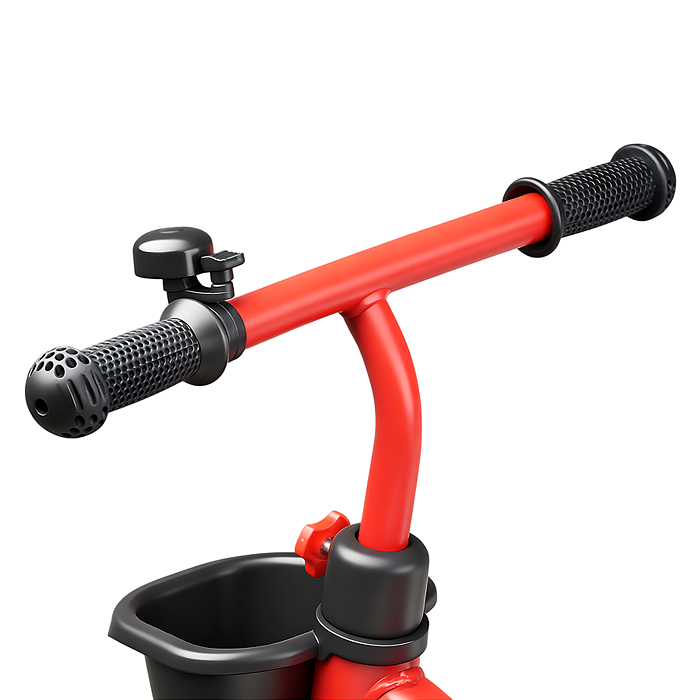 Велосипед трехколесный Rocket 2026, колеса EVA 10"/8", цвет красный