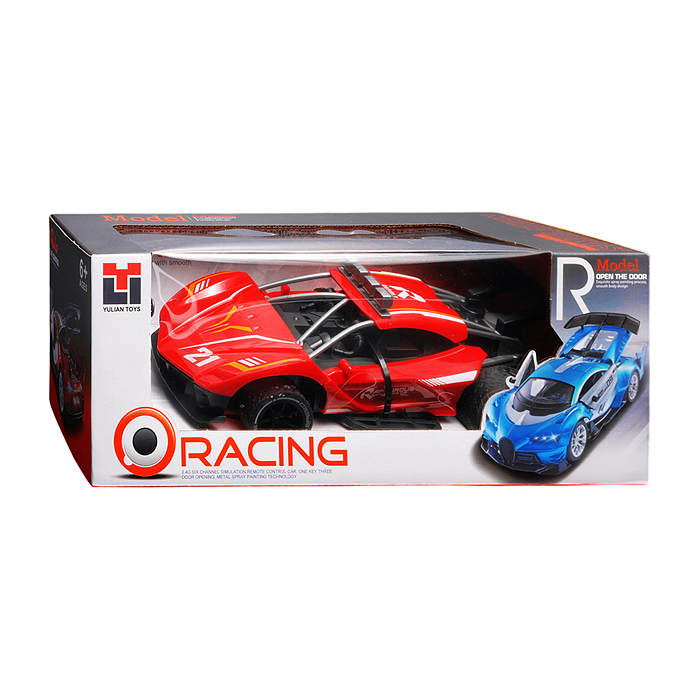 Машина 986-17 "Турбо мощь" р/у, 27 MHz, со спреем, с аккум., в коробке 