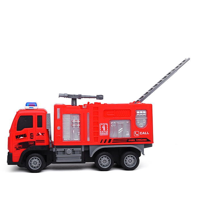 Машина  на Р/У, 27 MHz MD169-3A "Пожарная машина" в коробке