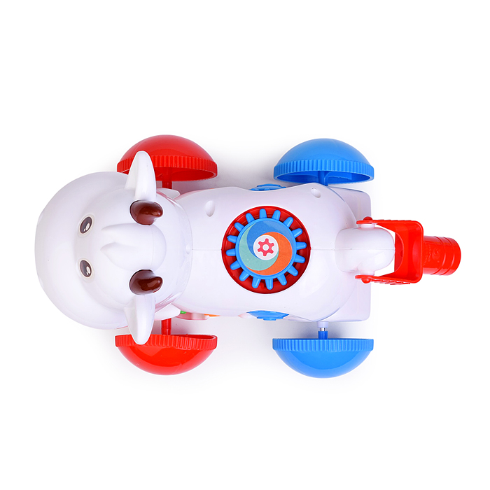 Каталка 0516 "Звонкая корова" в пакете