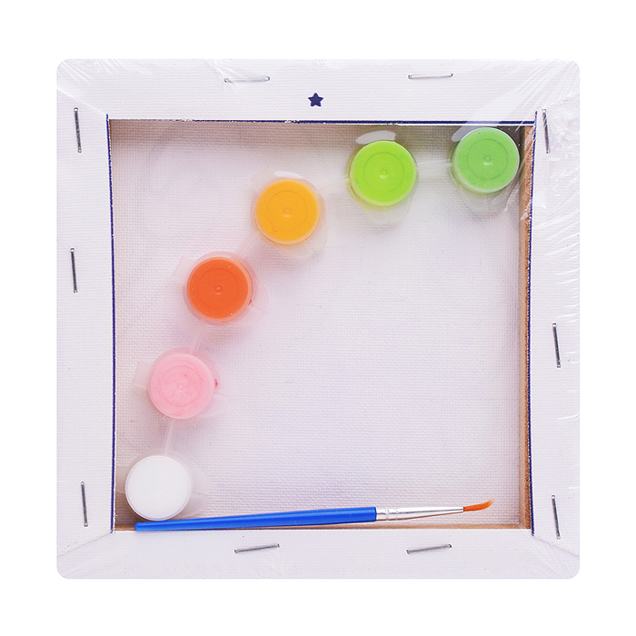 Картина по номерам "Морская свинка" 15х15см