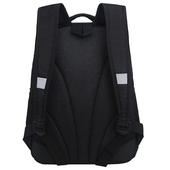 Рюкзак школьный (/1 чёрный - золото)