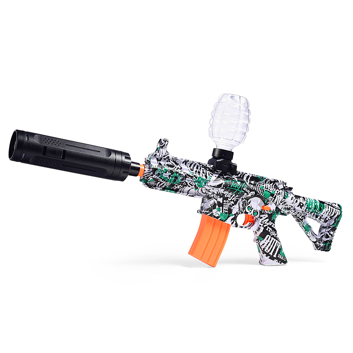 Автомат T16A "Десант" стреляет гелевыми пулями, в коробке