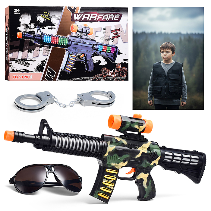 Набор военного JL2025-1 "Защитник мира" в коробке