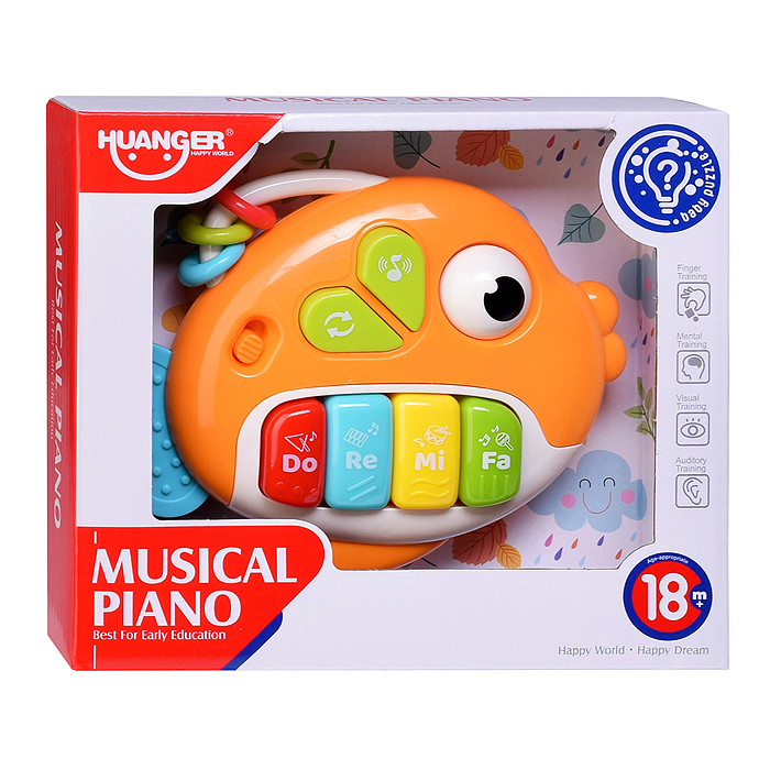 Игрушка развивающая HE0568 "Рыбка" в коробке