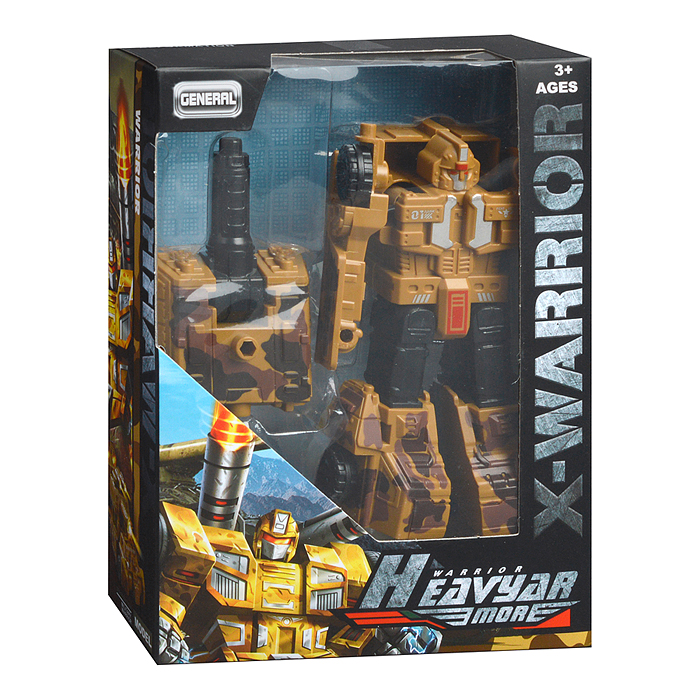 Робот HF9488AB "Военный" трансформирующийся, в коробке
