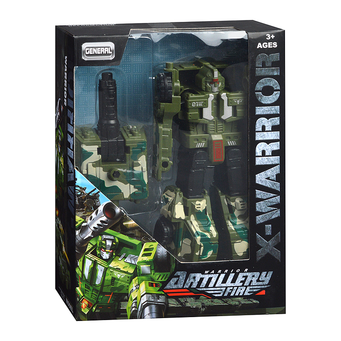 Робот HF9488AB "Военный" трансформирующийся, в коробке