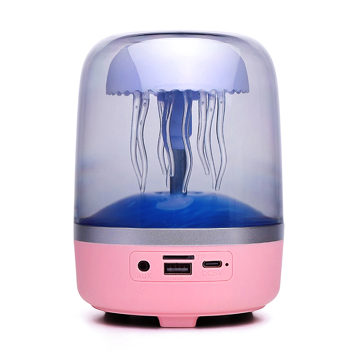 Светильник-колонка GLASS-6 "Танцующая медуза" в коробке