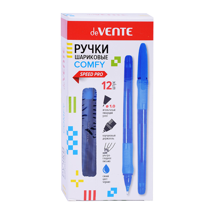 Ручка шариковая "Comfy" серия Speed Pro, d=1 мм, ультра гладкое письмо, чернила на масляной