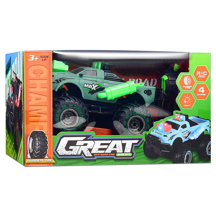 Машина 983-12A  "Виртуоз трассы"  р/у, 27 MHz. в коробке