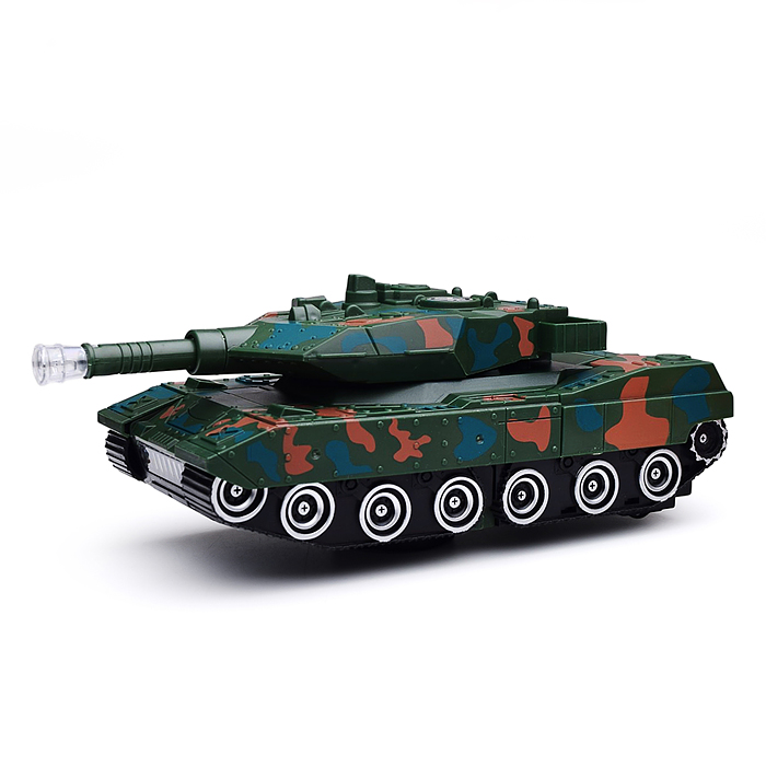 Танк HJ03052 "Робот-танк" на батарейках, в коробке