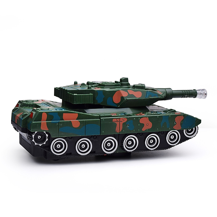 Танк HJ03052 "Робот-танк" на батарейках, в коробке