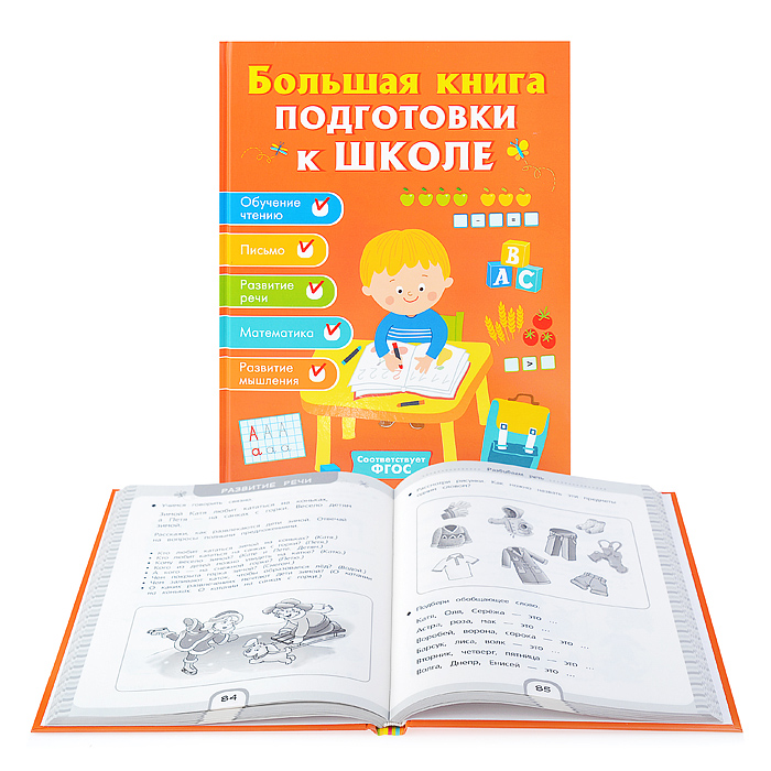 Большая книга подготовки к школе