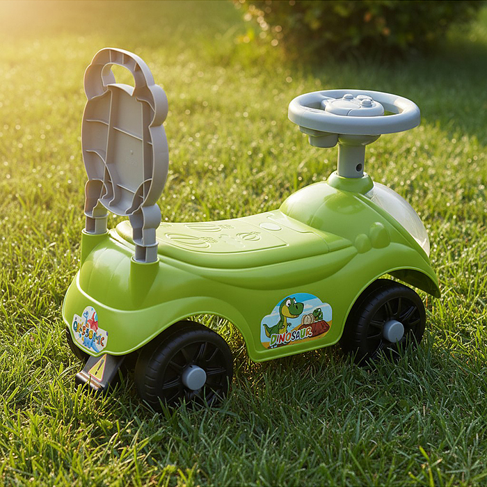 Каталка для детей Rocket R0276 "Динозавр" (цвет зеленый)