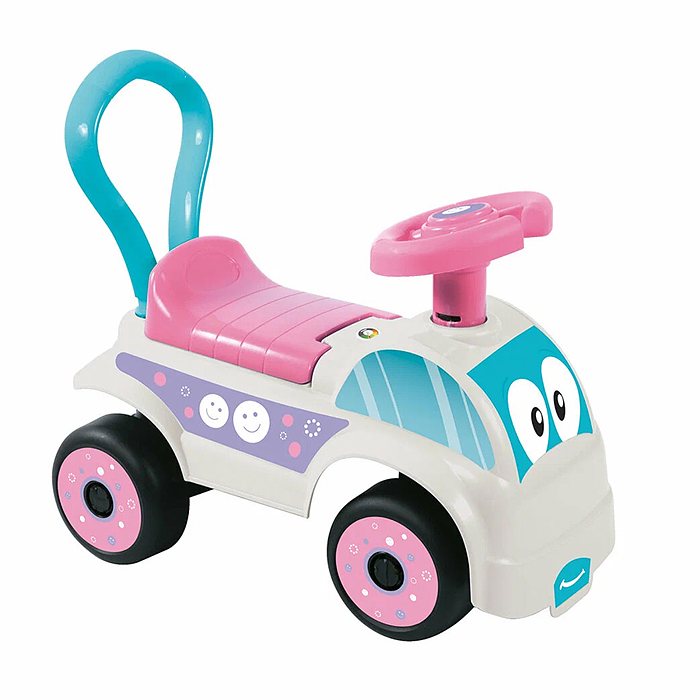 Машина-каталка Foot to Floor, розовая