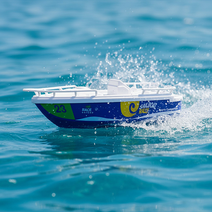 Катер 53918 "Sailboat" в коробке