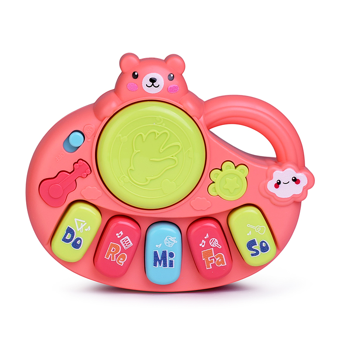 Игрушка музыкальная 368-115F "Мишутка" звук, в коробке