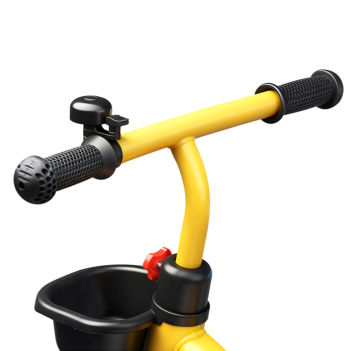 Велосипед трехколесный Rocket 2026, колеса EVA 10"/8", цвет желтый