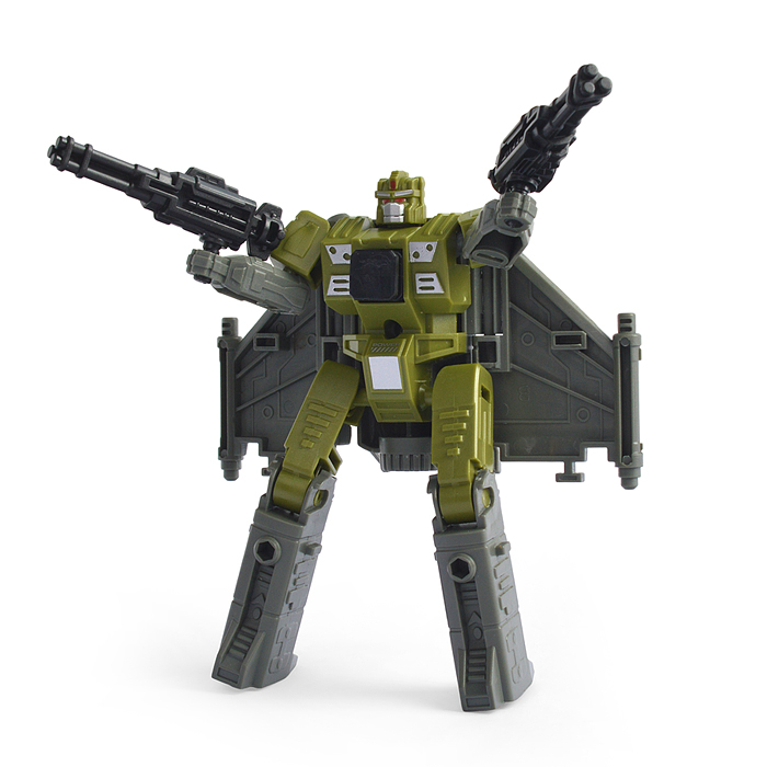 Робот HF9688AB "Истребитель" с пушкой, трансформирующийся, в коробке