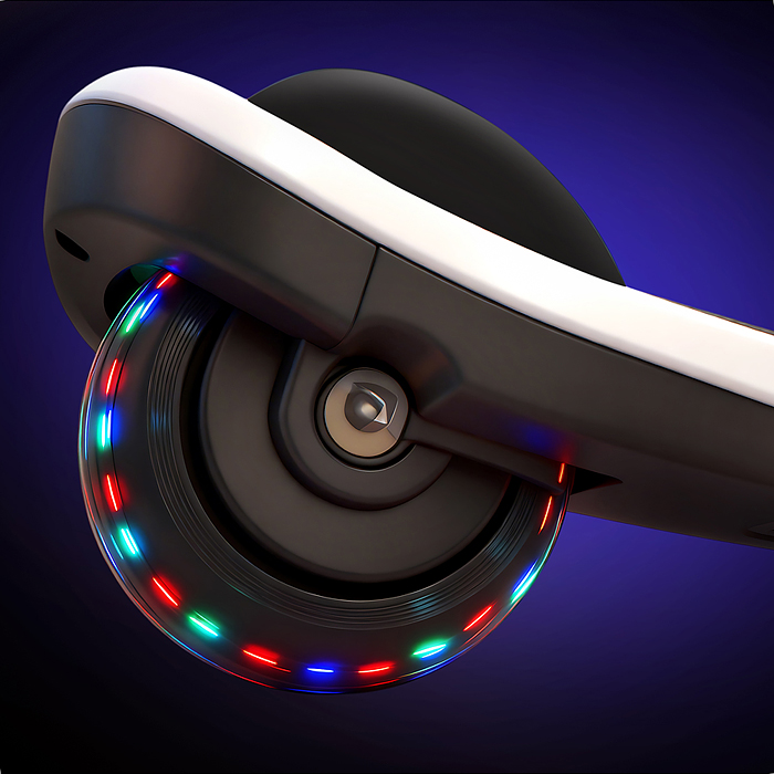 Самокат 3-х колесный ROCKET,колеса PU со светом, R0187 цвет синий