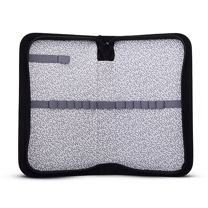 Пенал "I See You" 205x120 мм, одностворчатый прямоугольный, на молнии, картон с конгревным 