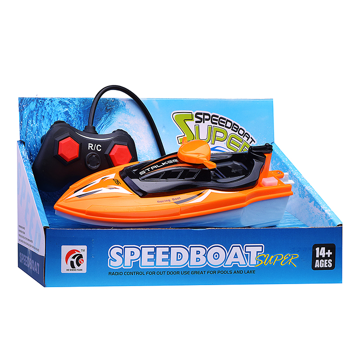 Катер HSY111-12 "На волне" р/у, 27MHz в коробке