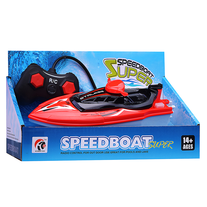 Катер HSY111-12 "На волне" р/у, 27MHz в коробке