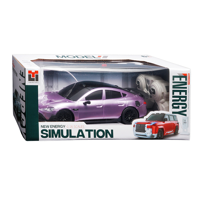 Машина 633-21A "Быстрая гонка" р/у, 27 MHz, с аккум., в коробке 