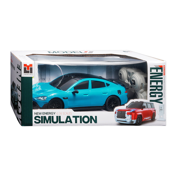 Машина 633-21A "Быстрая гонка" р/у, 27 MHz, с аккум., в коробке 