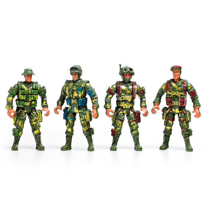 Набор солдатиков914-T10 "Непобедимый отряд" в коробке