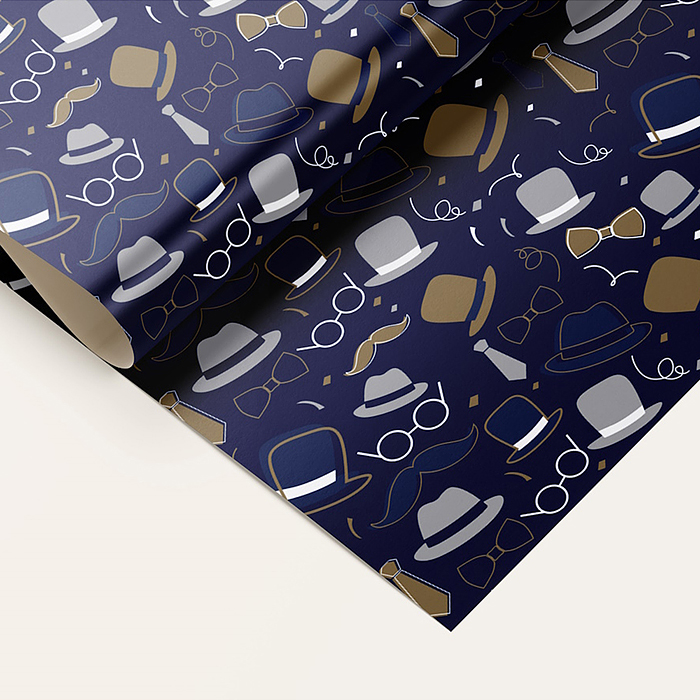 Упаковочная бумага. Современная коллекция, в ассортименте (70х100, 10л, 5+0, 5 диз ) 