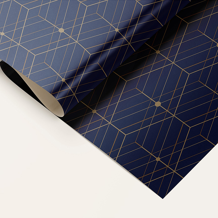 Упаковочная бумага. Современная коллекция, в ассортименте (70х100, 10л, 5+0, 5 диз ) 